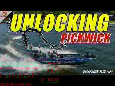 UNLOCKING the Pickwick Puzzle! - Bassmaster Elite Pickwick Lake 2022 (Practice) - UFB S2 E28