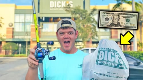 Clearance Gear ONLY Fishing Challenge! ($20 Budget)