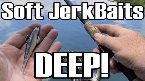 Ledge Fishing With a Soft JerkBait!?!