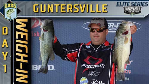 2021 Bassmaster Elite at Lake Guntersville, AL - Day 1 Weigh-In