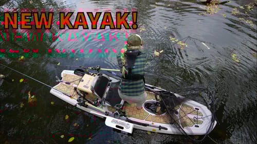 NEW KAYAK!! Rigged for MUSKY FISHING adventures