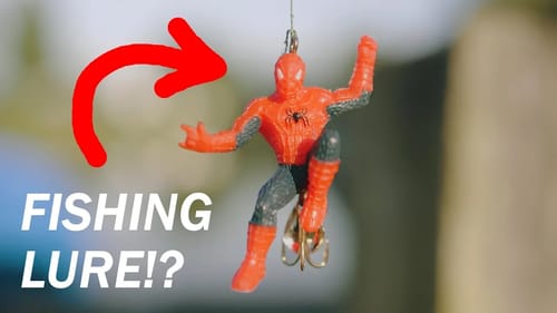 SPIDERMAN Fishing Lure!?