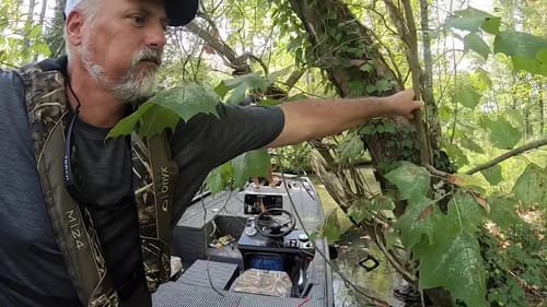Off The Grid - Cutting thru lily pads