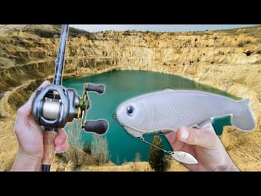 Fishing An Abandoned QUARRY For GIANTS! (Surprise Catch)