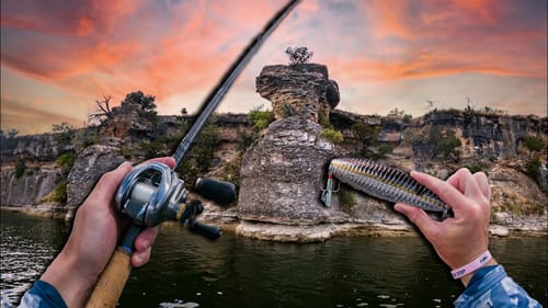 Fishing The Most INCREDIBLE Canyon Lake In Texas (PART 1)