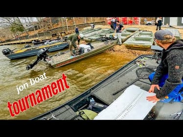 Jon Boat Tournaments are BACK! Occoquan Reservoir Pre Spawn Bass Fishing