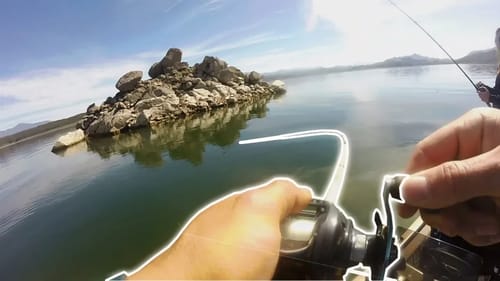 Fishing with my Wife on Lake Comedero! Mexico Bass Lake