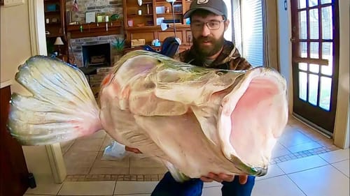 I GOT A FISH MOUNT of this 400 LB MONSTER!! (EPIC)