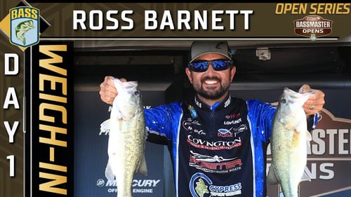 Weigh-in: Day 1 at Ross Barnett Reservoir (2022 Bassmaster Opens)