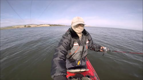 Winter Kayak Fishing (O'Neill Forebay)