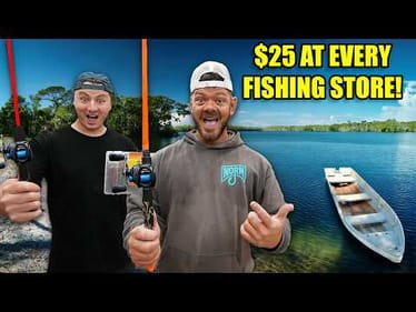 Spending $25 At EVERY Fishing Store!