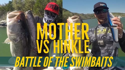 Brandon Palaniuk & Oliver Ngy Mother vs Hinkle Swimbait Fishing - Battle of the $500 Swimbaits!
