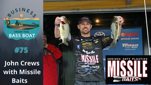 Elite Series Angler John Crews with the CREATION of MISSILE BAITS | BFTBB