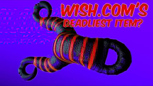 This !@#$'s DANGEROUS!  Wish sells deadly weapons! Who knew