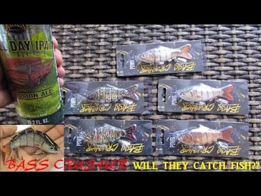 BASS CRUSHER ||UNBOXING|| UNDER WATER FOOTAGE!!!!