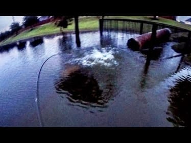 Catching BIG BASS  in SIX INCHES OF WATER!