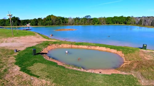 Building a New Shrimp Pond! (Filling it with Water)