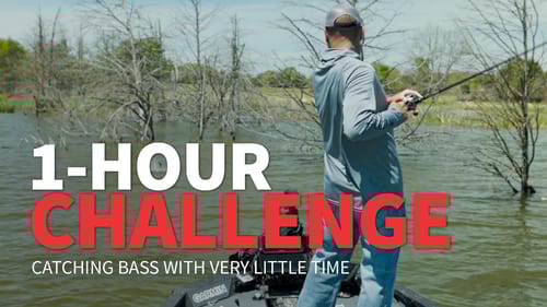 Catching Bass QUICKLY! (1-HOUR CHALLENGE)