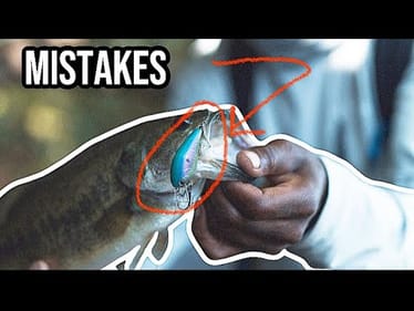 you are making a MISTAKE fishing a crankbait this way...