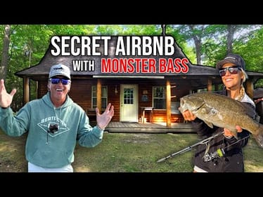 Secret Airbnb Spot with MONSTER Bass Fishing Access!