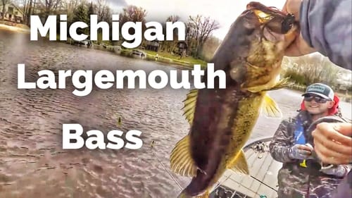 We slayed the Largemouth - Fishing with YouTubers in Michigan Day 4