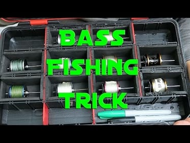 A Bass Fishing Trick That CAN Save You Money Over Time