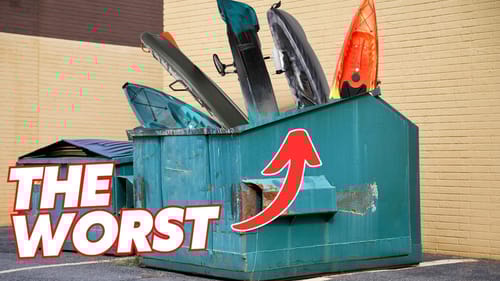 The BEST and WORST Kayaks Ever Made