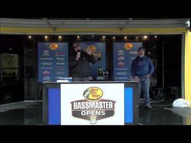 Basspro.com Bassmaster Central Open on Toledo Bend- Day 2 Weigh-in