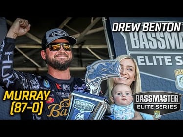 Drew Benton wins 2023 Bassmaster Elite at Lake Murray with 87 pounds