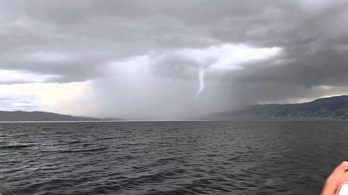 Tornado on Lake Berryessa!!