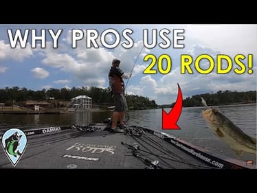 Why Pros Have 20+ Rods On Their Front Deck | Bass Fishing Tournament Strategy and Instruction