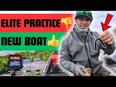 🤬Now I Know Where NOT TO FISH! Bass Cat Shakedown + ELITES Practice 🎣