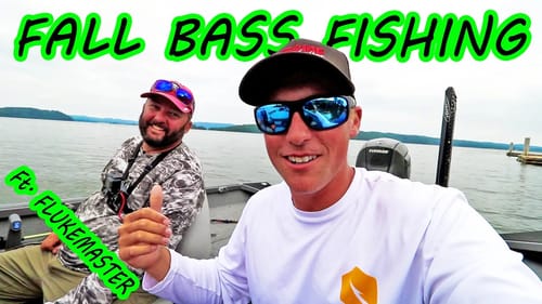 FALL BASS FISHING with FLUKEMASTER! (Gene Jensen on Lake Guntersville)