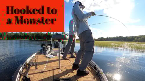 Flipping and Pitching for Bass in the Grass with a BIG Surprise!