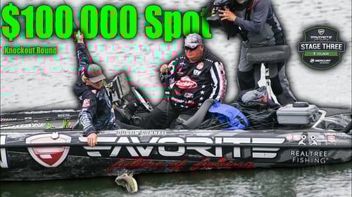 The MOST EPIC Late Day Find EVER - 2022 MLF Stage 3 Smith Lake -Knockout Round