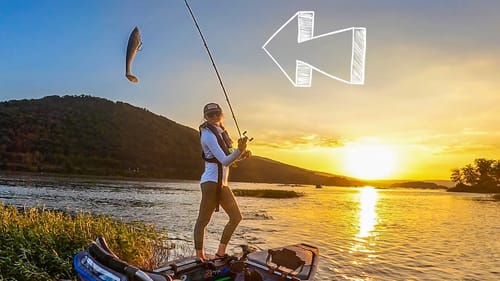 BEST fall SMALLMOUTH bait (GO BIG!!!)