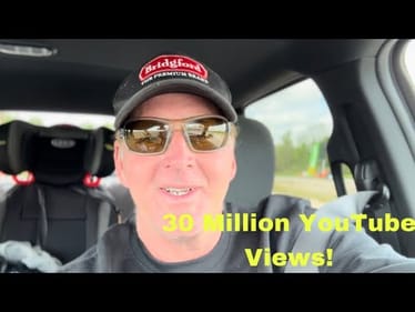 30,000,000 YouTube Views…Thank You All!