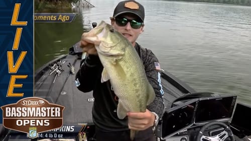 Bassmaster OPEN: JT Thompkins boats the biggest bass on the Final Day at Watts Bar