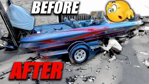 I Have NEVER Seen my Actual BASS BOAT!!! 😮