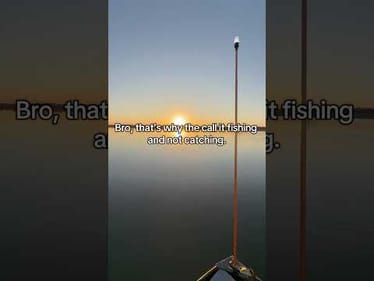 We call it catching where I’m from #fishing