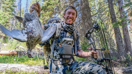 Living Off the Land - Mountain Grouse Catch Clean & Cook