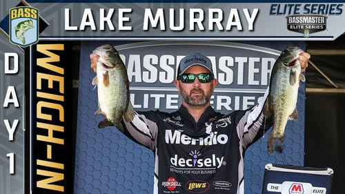 Weigh-in: Day 1 Bassmaster Elite at Lake Murray