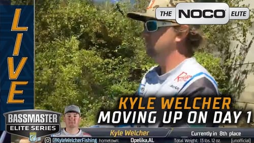 BONUS COVERAGE: Kyle Welcher rising up the leaderboard on Day 1