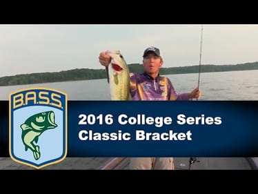 2016 Bassmaster College Classic Bracket