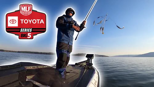 Practice for MLF Toyota Championship Bass Fishing Tournament!