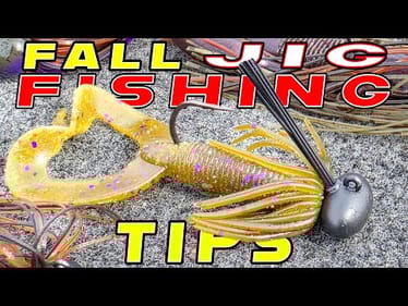 Fall Jig Fishing Made Easy! Best Jigs And Trailers To Catch Bass!