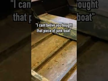 $200 Boat transformation #fishing