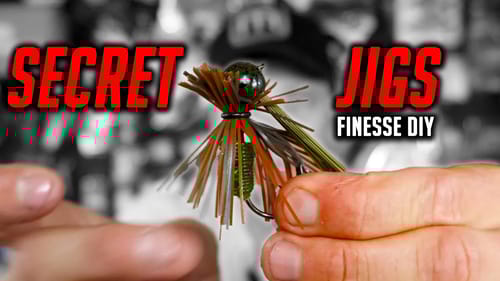 My SECRET Finesse Jig for FALL & How to MAKE it