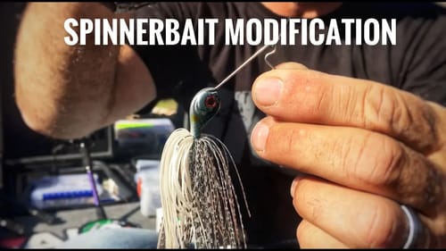Mike Iaconelli's TIP on how to secure spinnerbaits!!