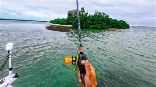 Fishing Saltwater Islands In Crystal Clear Water